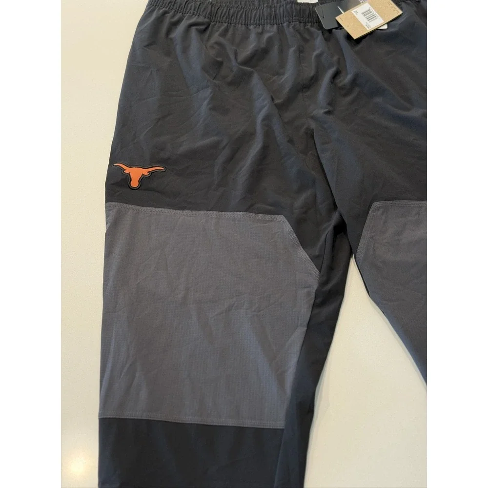 Nike University of Texas Longhorns Athletic Pants I10130-010 Black Grey XXL